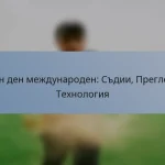 Един ден международен: Съдии, Прегледи, Технология