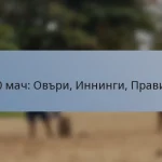 T20 мач: Овъри, Иннинги, Правила